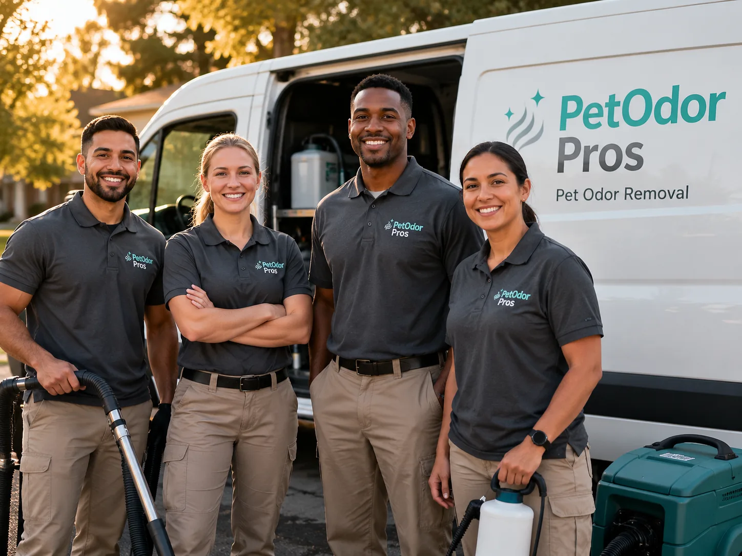 Pet Odor Removal team serving Linwood, MA
